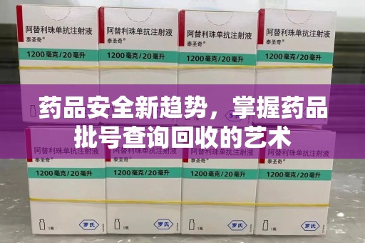 赣州药品安全新趋势，掌握药品批号查询回收的艺术